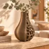 Vase Sculpta Duo Bronze - THF