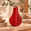Vase Sculpta Duo Rouge - THF